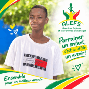 Enfant à parrainer avec ALEFS
