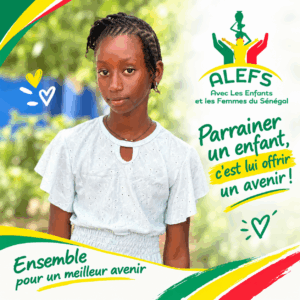 Enfant à parrainer avec ALEFS